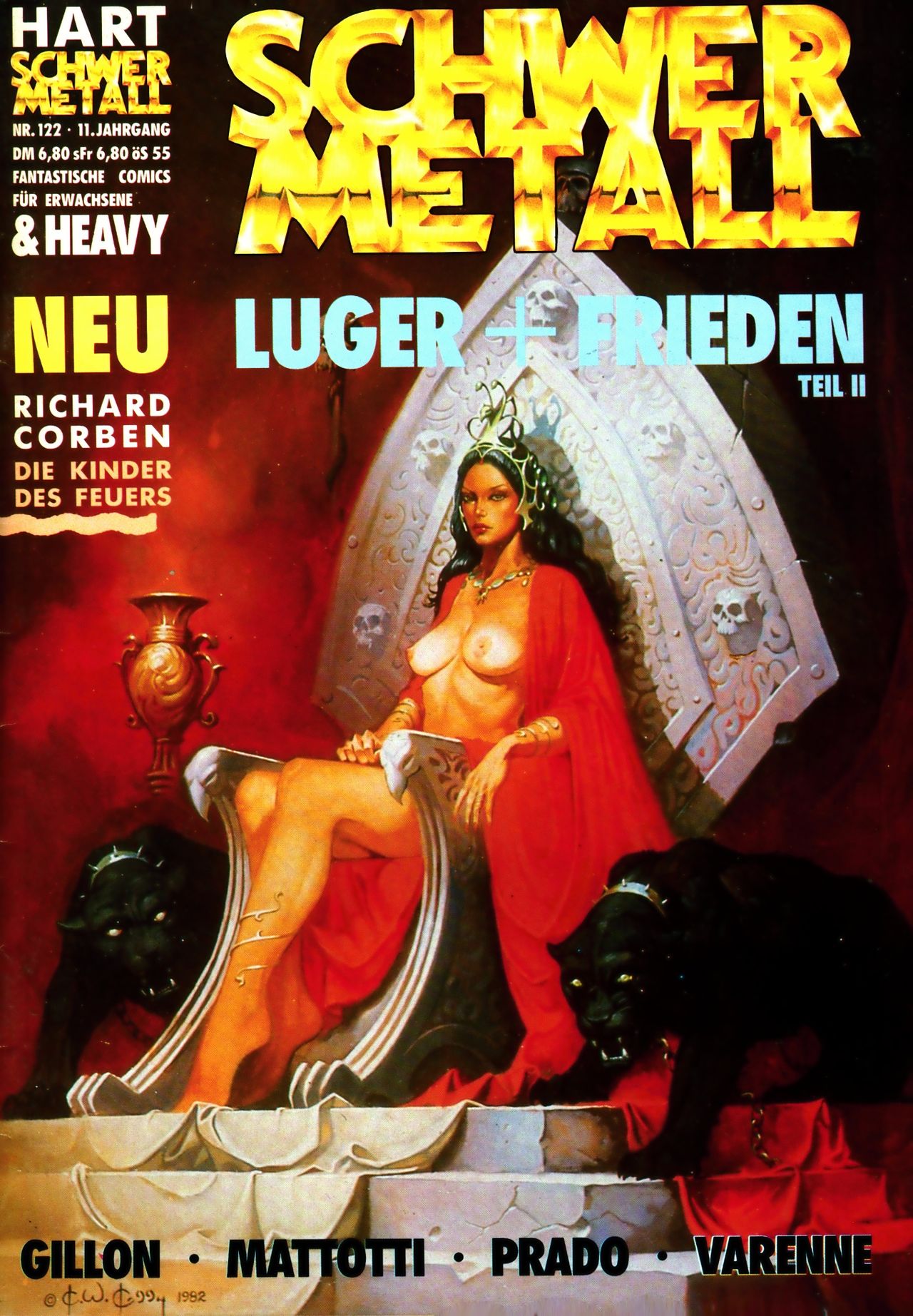 Schwermetall #122 page 1 full