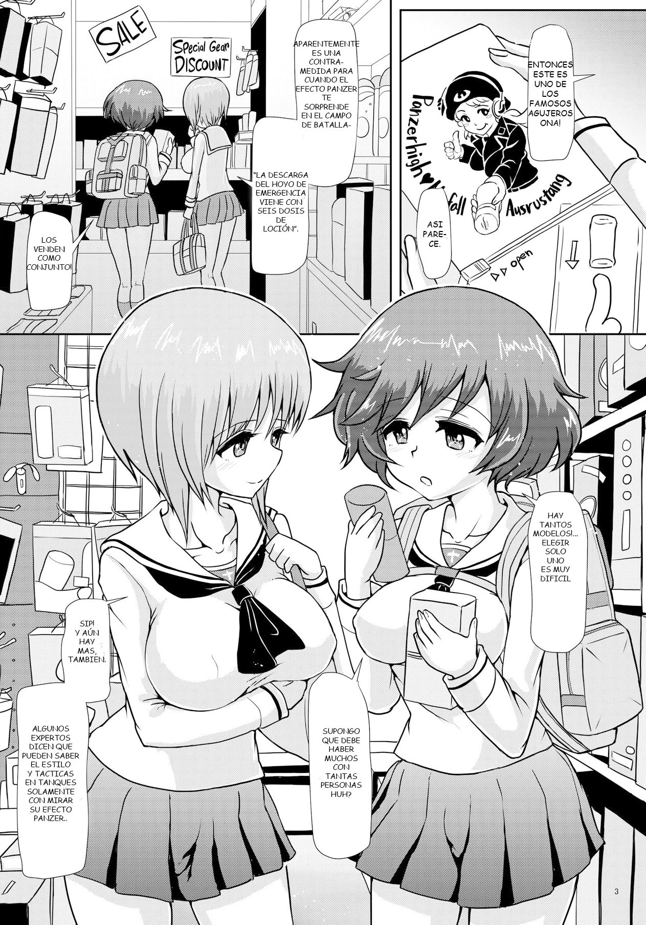 Panzer High no Osamekata 3 | Calming a Panzer High 3 page 2 full