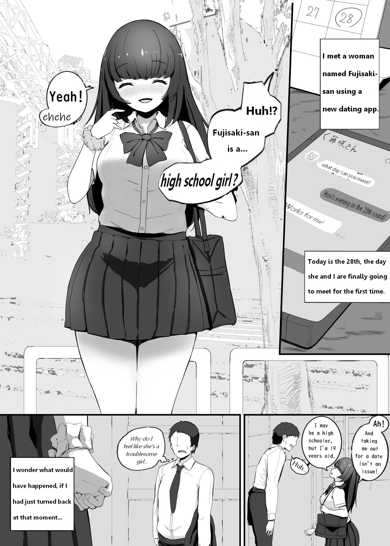 "Compensated" Dating 2 page 1 full