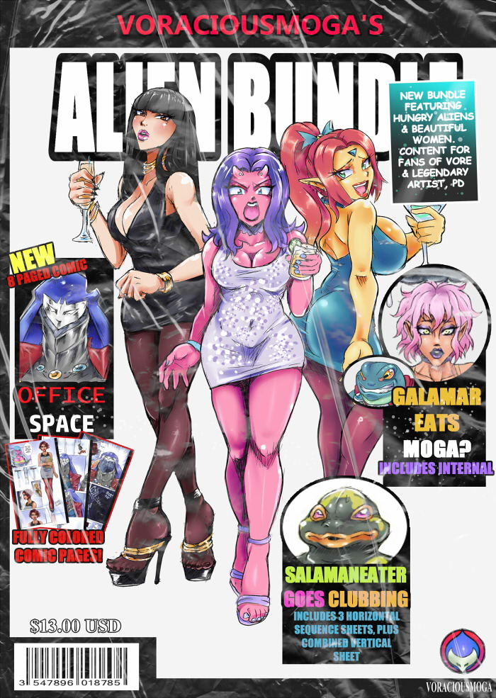 Voraciousmoga's Alien Bundle issue#3 page 1 full
