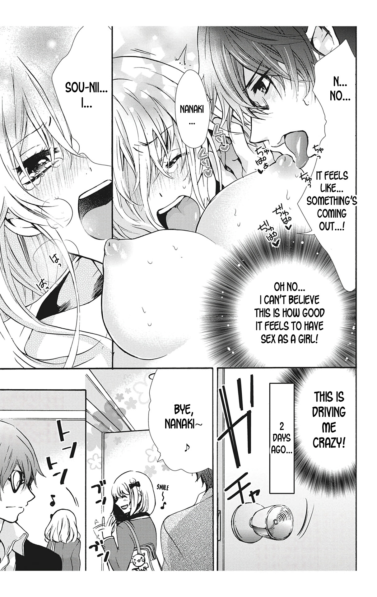 Nyota Ecchi. 1 ~Ore, Onna no Karada de Gikei to Koi Oshite Imasu~ Ch. 1 | After Turning Into a Girl, I Fell in Love With My Stepbrother Ch. 1 page 7 full