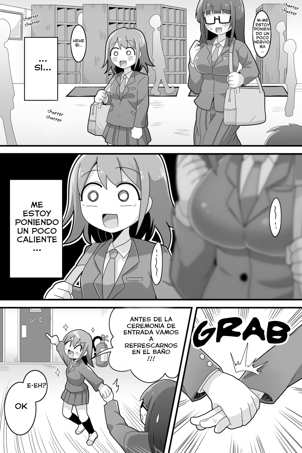 Futanari Dekachin School Life - Page 3 - IMHentai