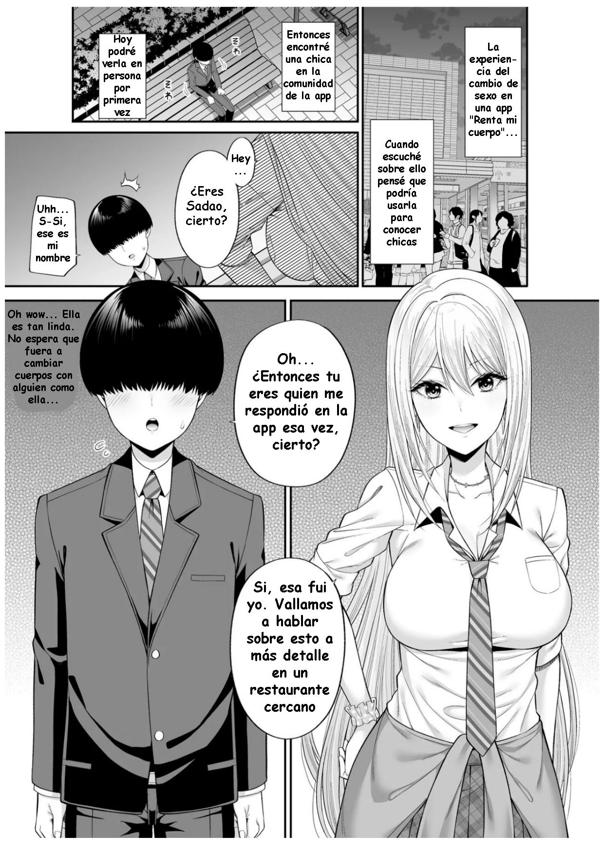 Watashi no Karada, Okashi Shimasu. Gal Hen | Rent My Body 3 page 3 full