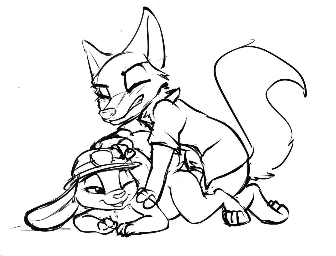 Nick Wilde Going Savage On Those Bunny Bongos page 9 full