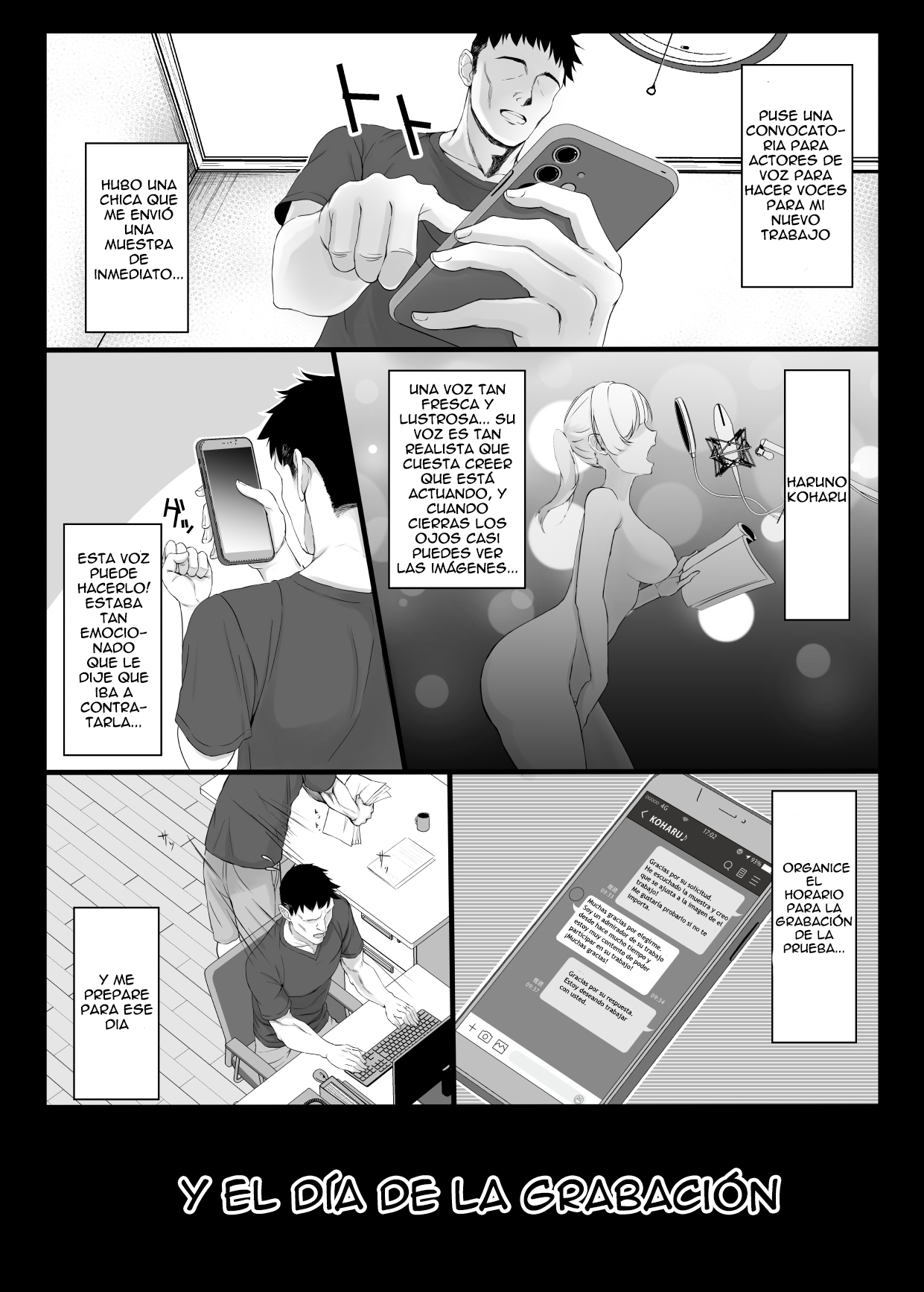 Eroge Seiyuu o Boshuu shitara Mechakucha Eroi Ko to Yareta Hanashi page 4 full