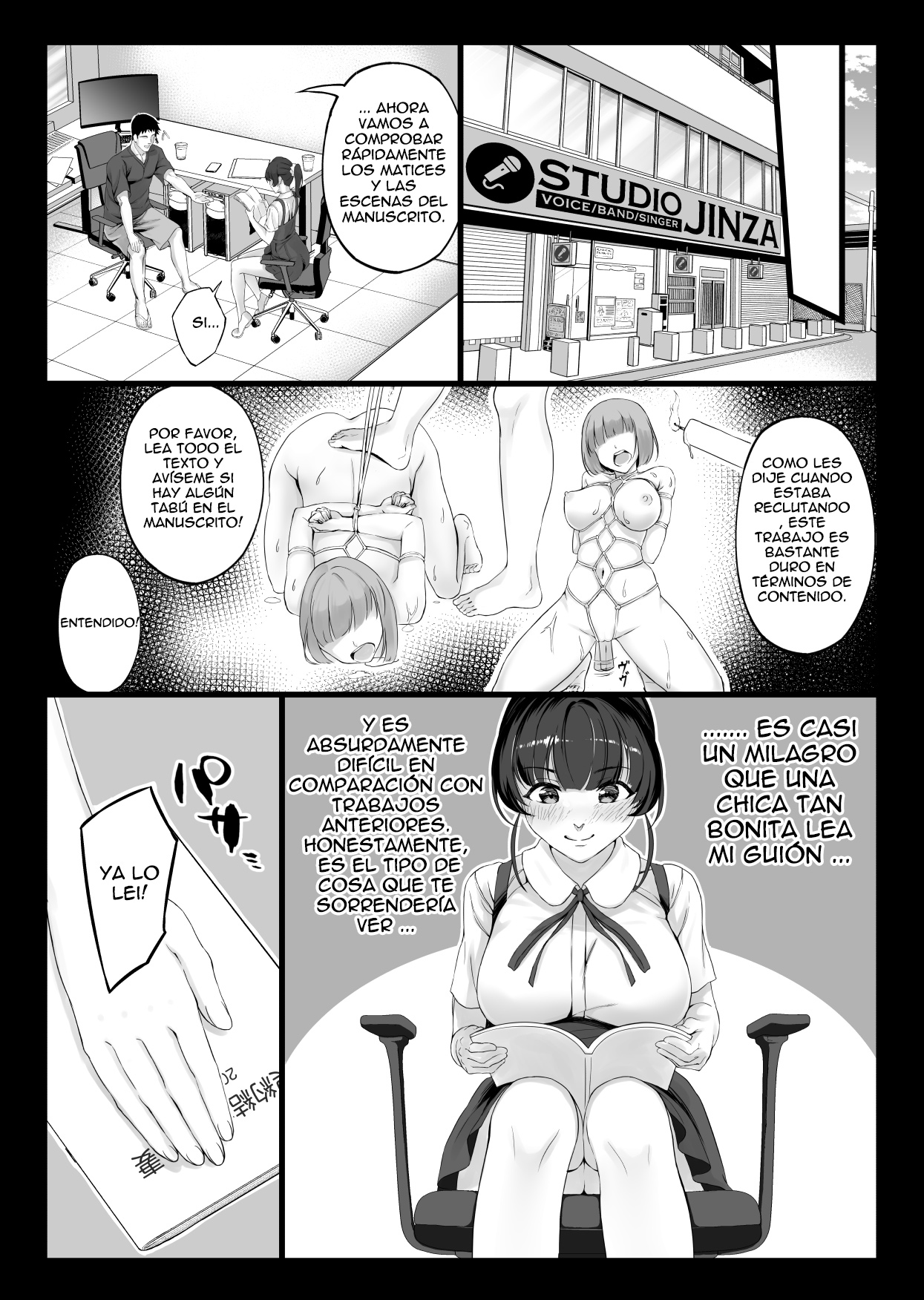 Eroge Seiyuu o Boshuu shitara Mechakucha Eroi Ko to Yareta Hanashi page 7 full
