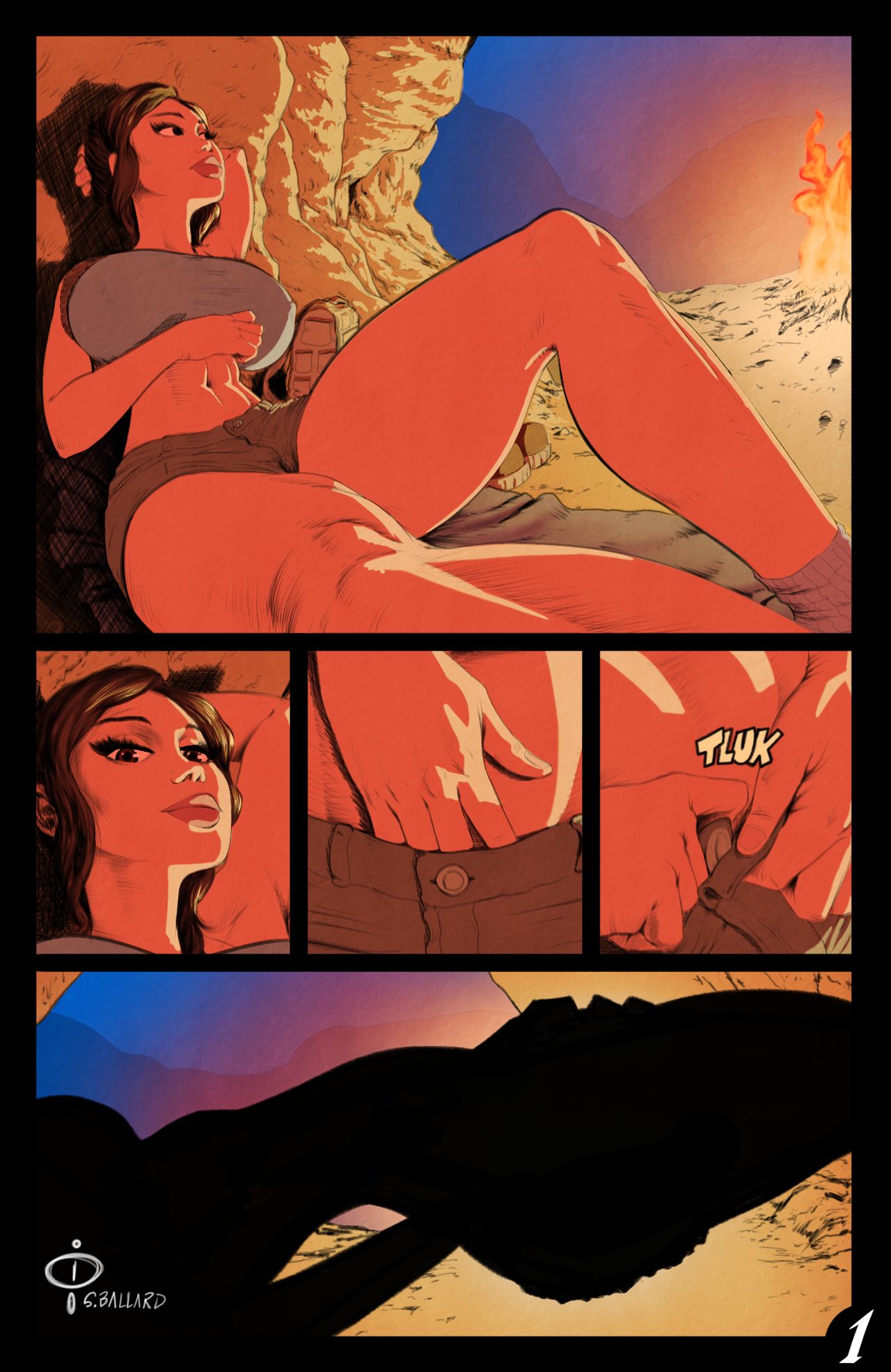 Lara Croft: Tomb Raiding is Stressful page 1 full