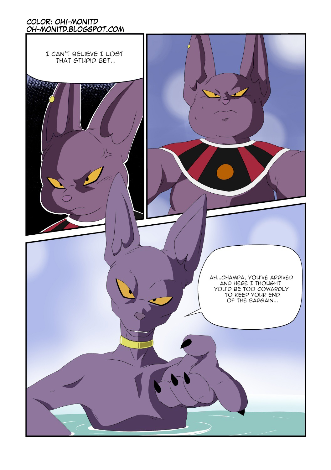 A Deal Among Gods: DBS Side Story page 1 full