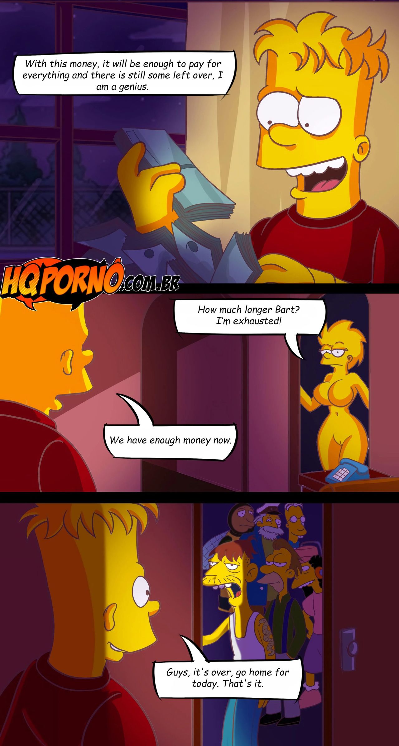 - 3 . OS Simpsons - Lisa The Slut - english page 9 full