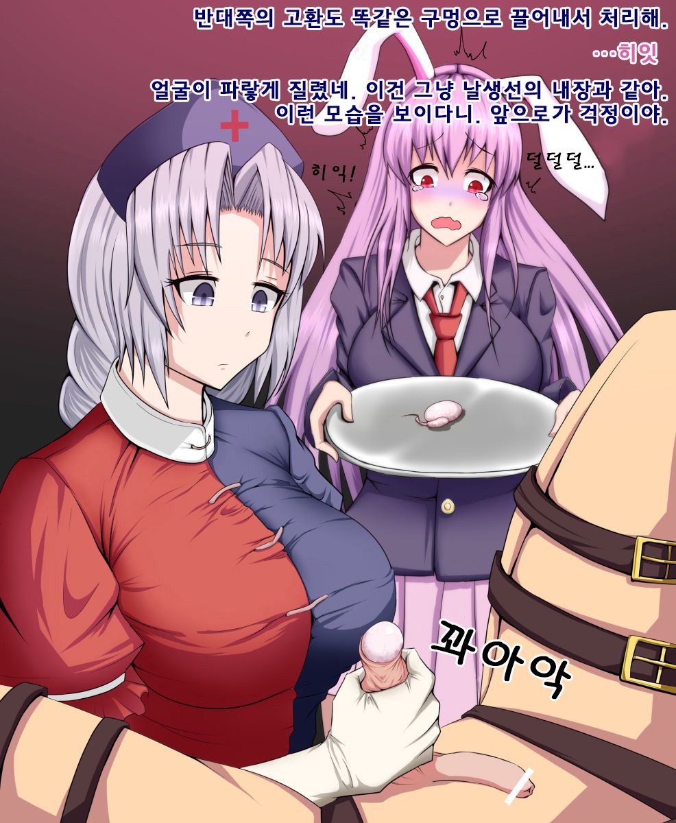 Eirin to Udonge no Kyousei Kougan Tekishutsu Shujutsu l 에이린과 우동게의 강제 고환 적출 수술 page 8 full