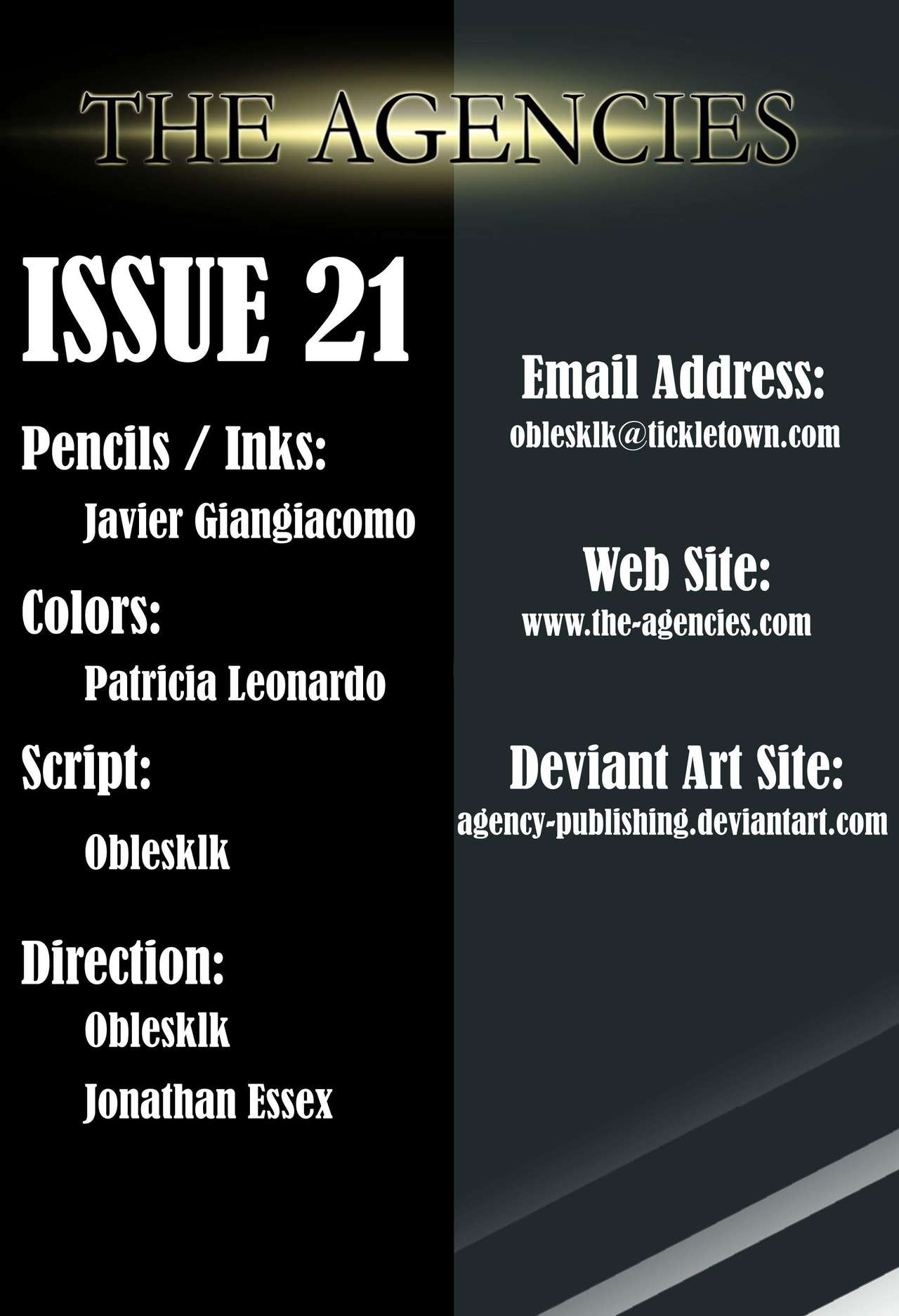 The Agencies - Issue 21 page 2 full