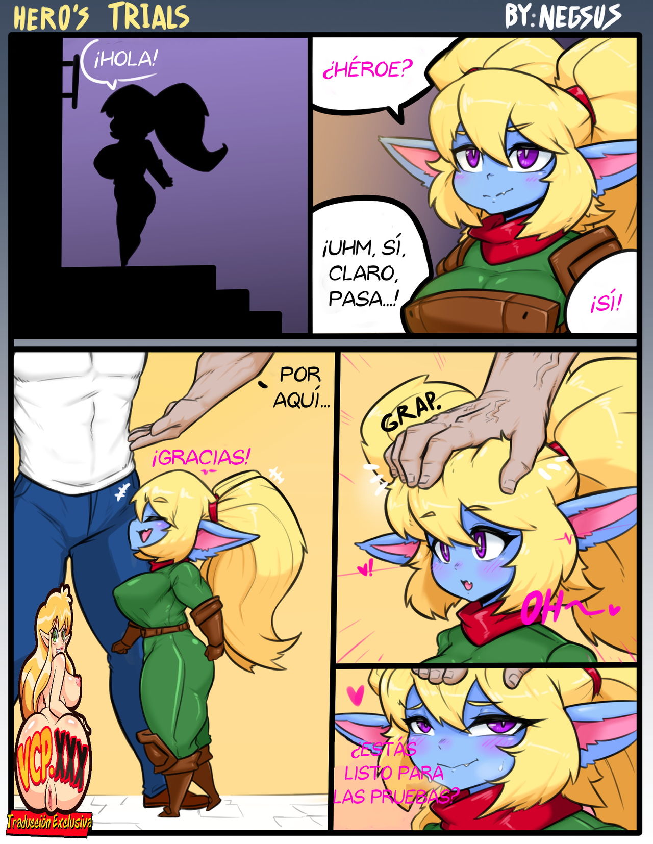 - Poppy Hero's Trial -  -   Complete page 1 full