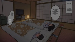 Onsenryokan nite Kanojo to Nemurenai Yoru, Anmoku no Ryoukai de Hajimaru Sex