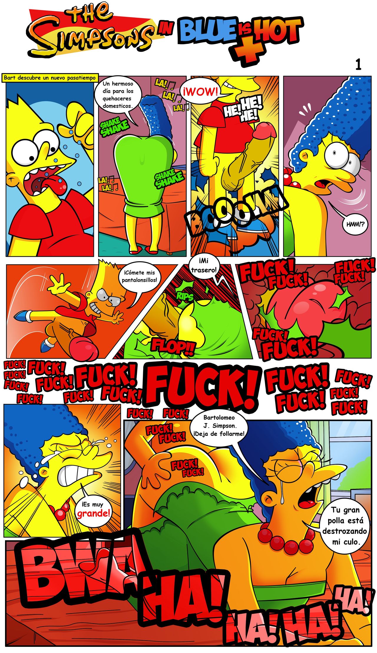 Simpsons xxx - El azul es mas caliente - Page 2 - IMHentai