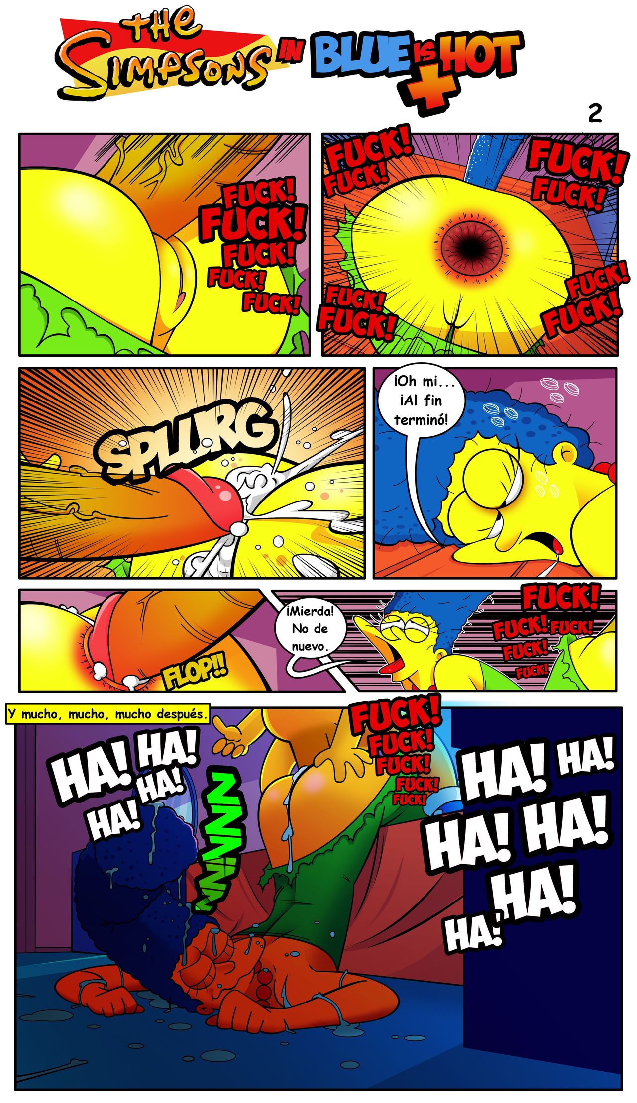 Simpsons xxx - El azul es mas caliente - Page 3 - IMHentai