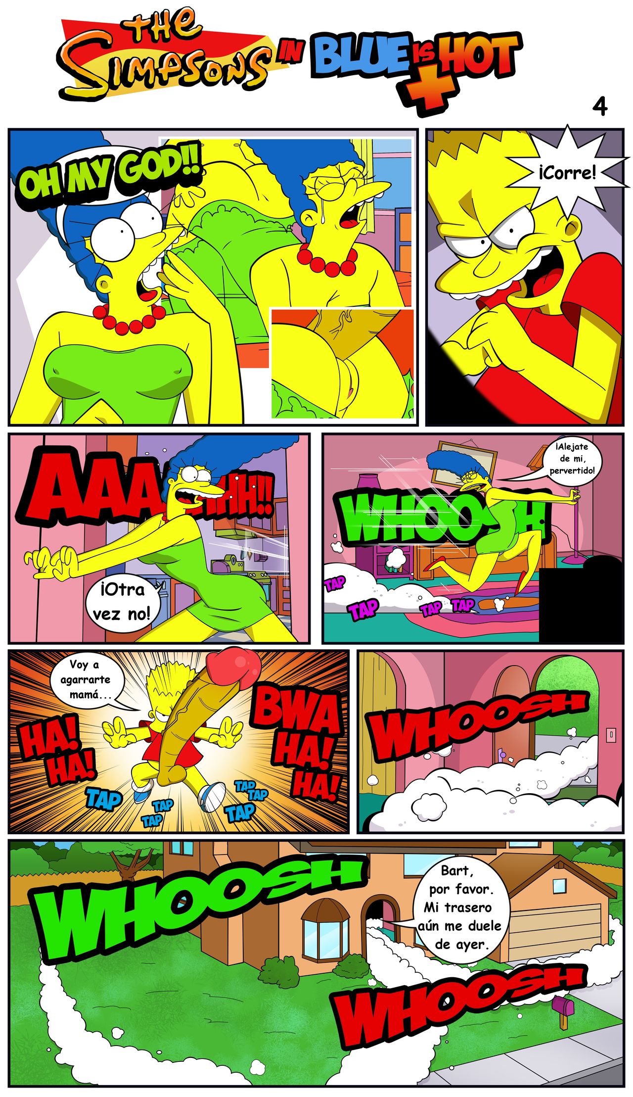 Simpsons xxx - El azul es mas caliente - Page 5 - IMHentai