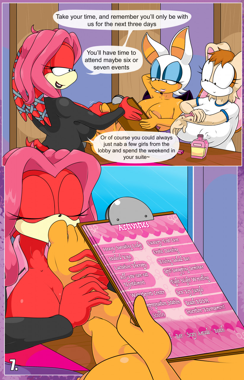 Rouge and Vanilla in: Scissors Resort page 8 full