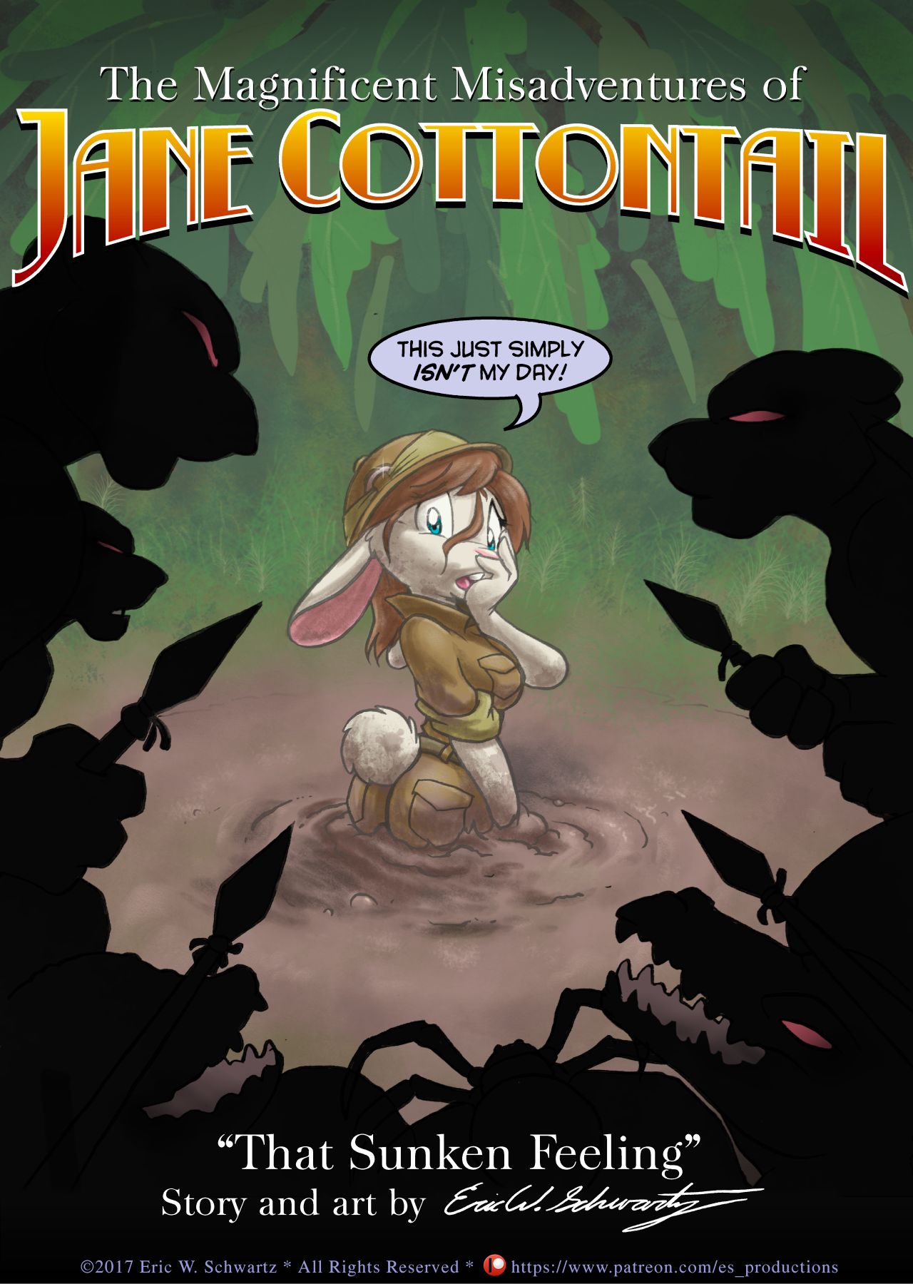 The Misadventures of Jane Cottontail page 1 full