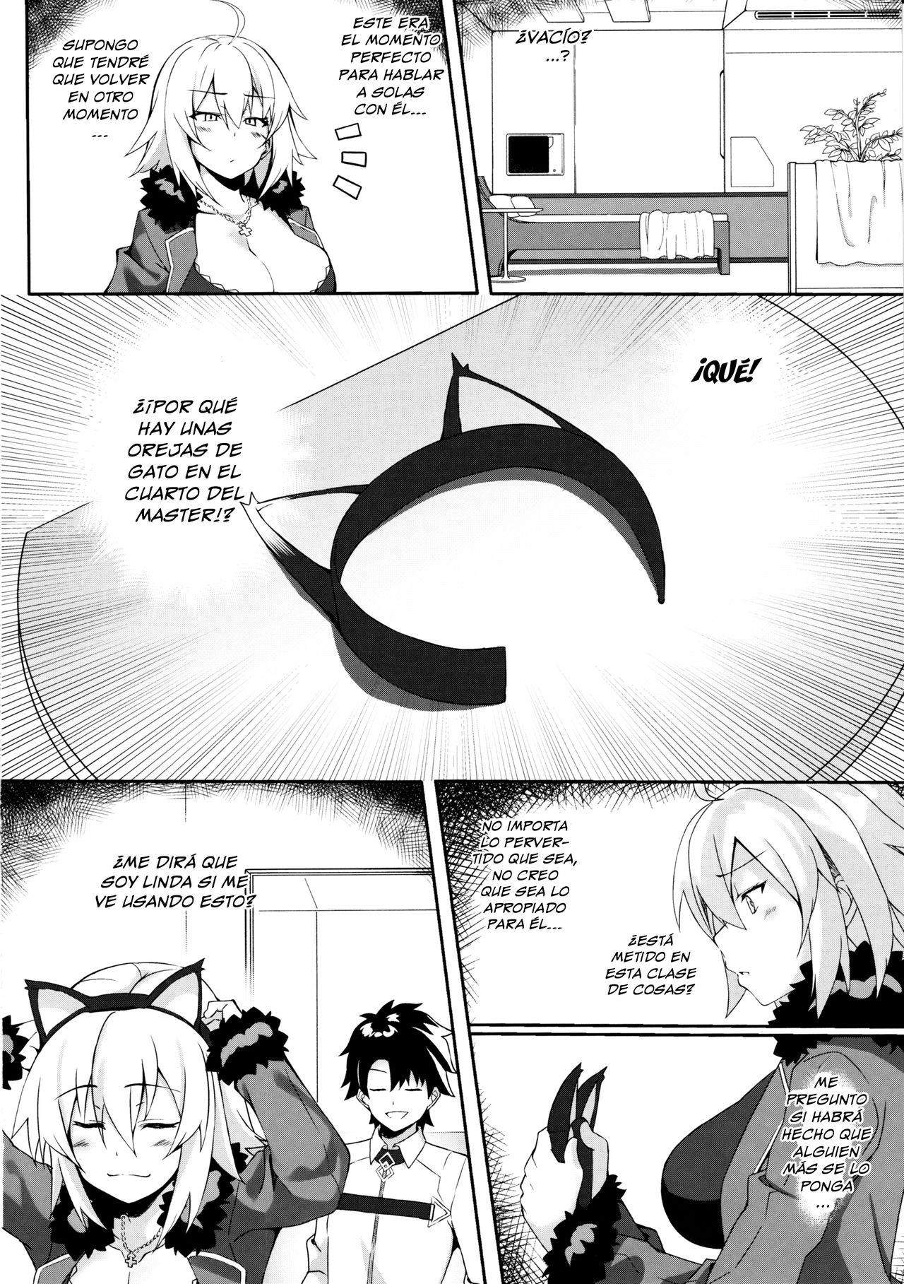 Nekomimi Jeanne to Hitasura Koubi Suru Hon page 3 full