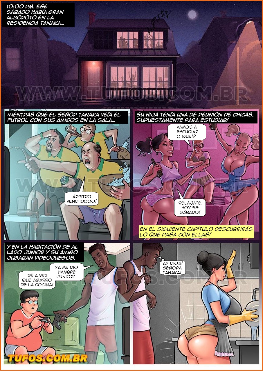 Negroludos 05 - El morenazo amigo de mi hijo 01 page 2 full