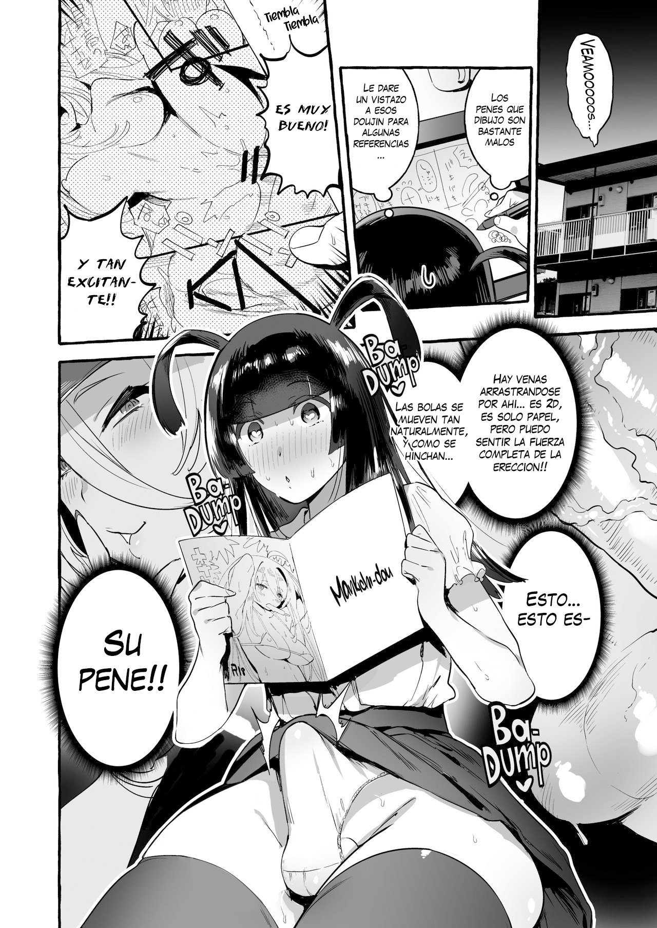 KabeCir no Gal VS Boku | Doujin Star Gyaru VS. Me page 7 full