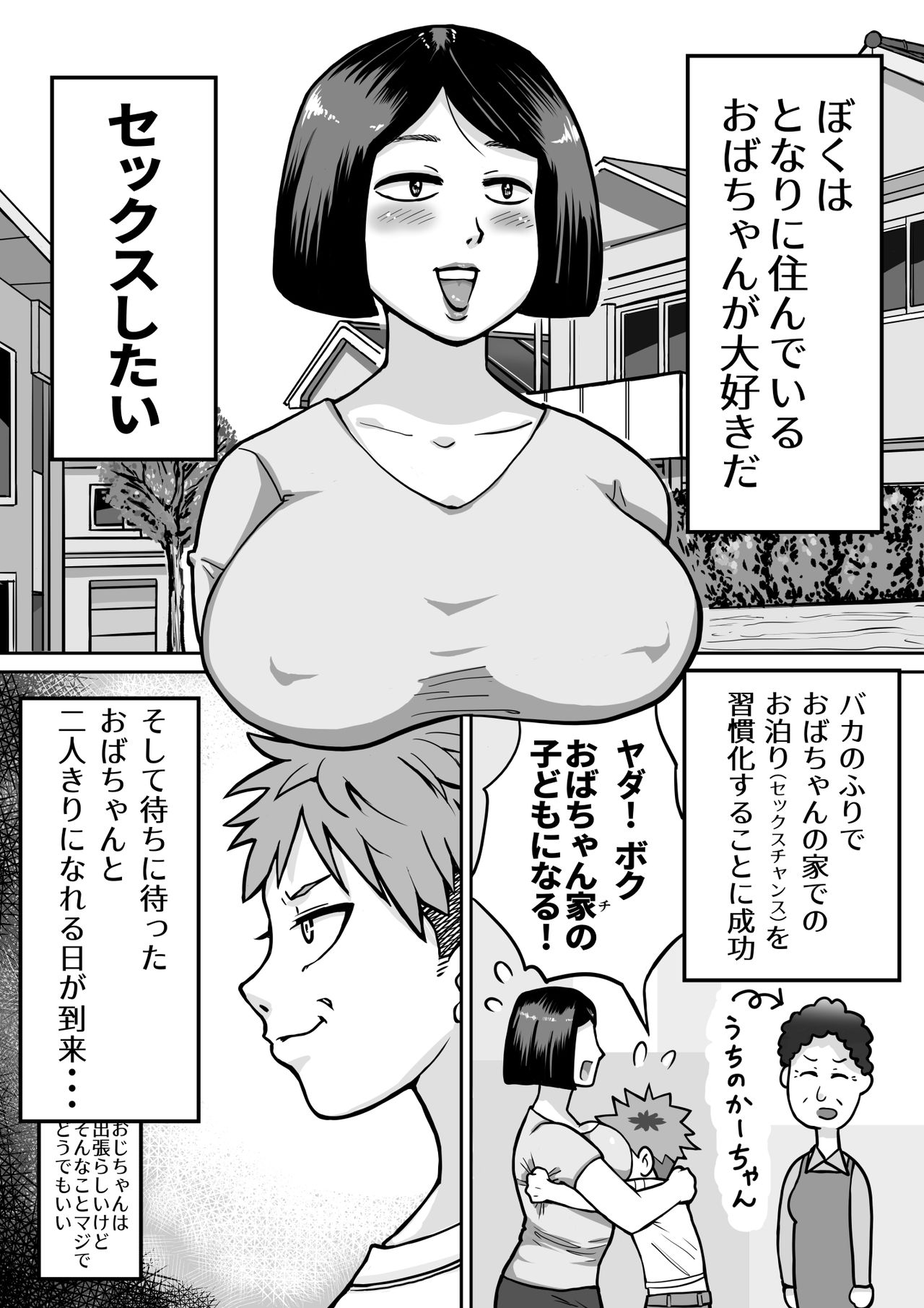 Boku no Daisuki na Oba-chan - Page 3 - IMHentai