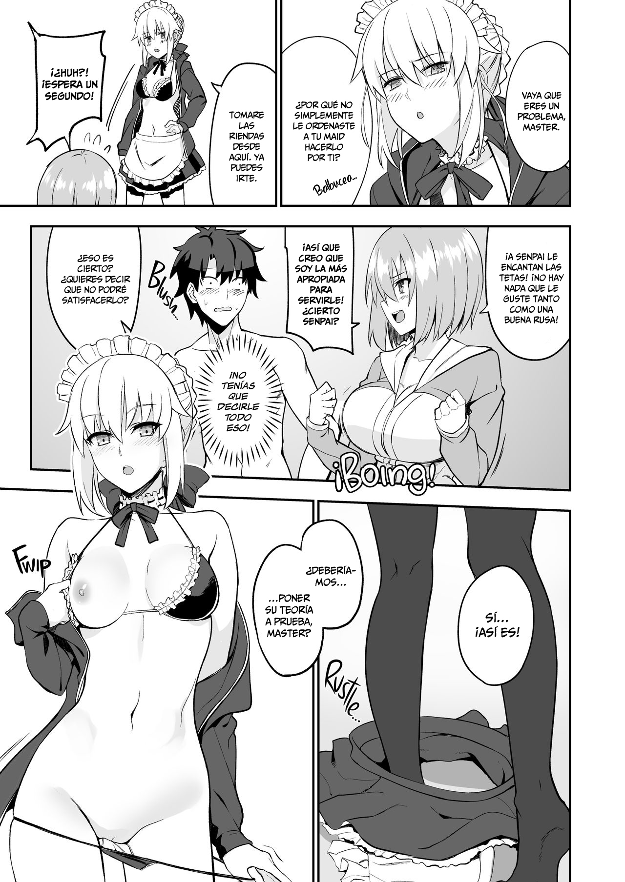 Maid to Kouhai Dochira ga Okonomi | MAID vs KOUHAI Cuál Prefieres page 8 full