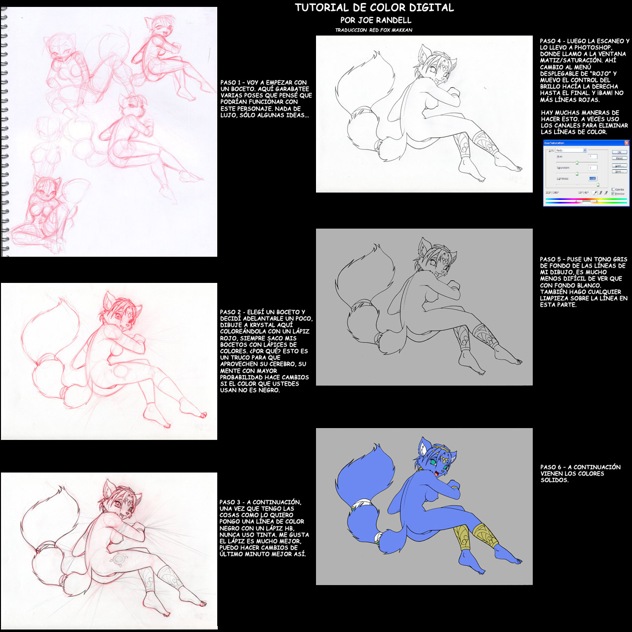 Tutorial de Dibujo de Jay Naylor, Joe Randel y David Lillie page 7 full