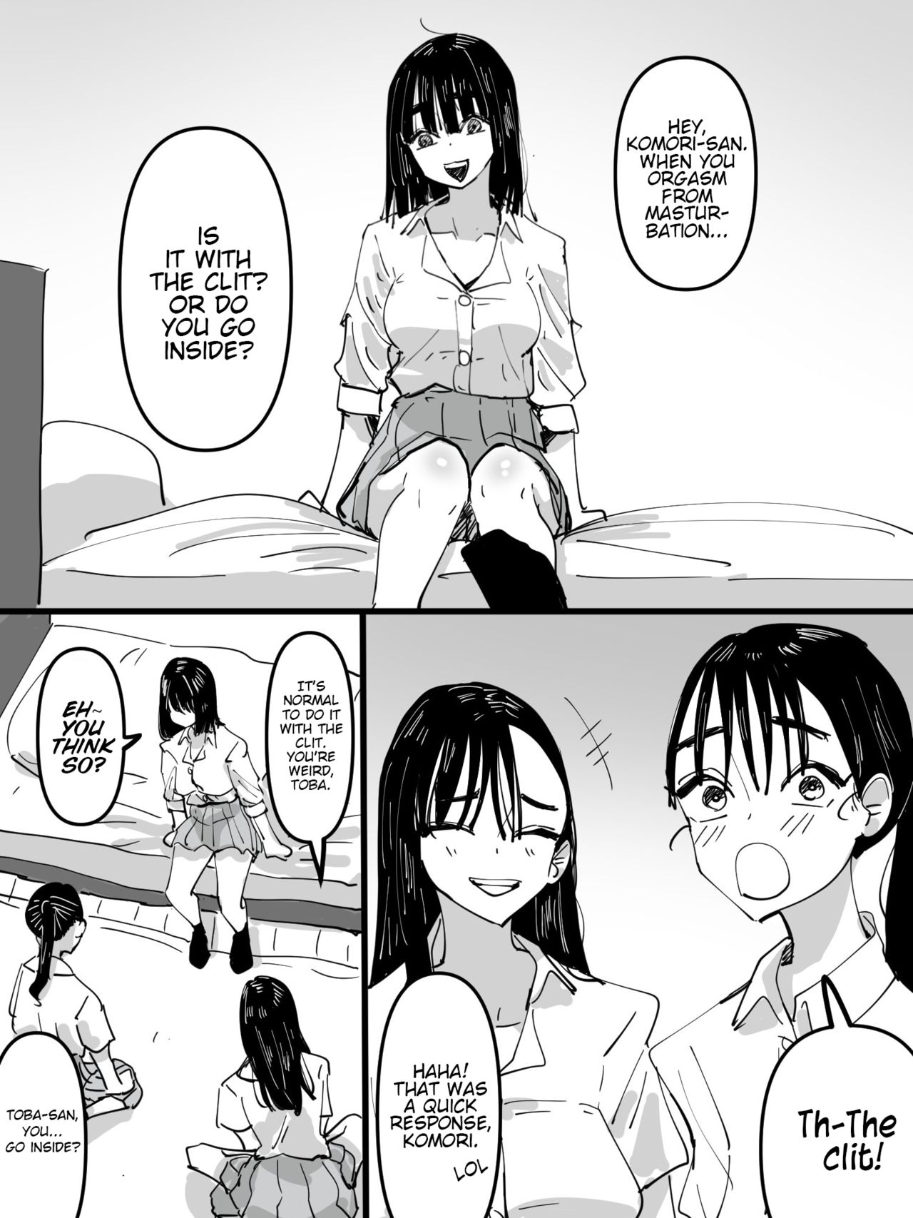 I Was Talking About Masturbation With My Friends and Ended Up Actually Crossing the Line page 1 full