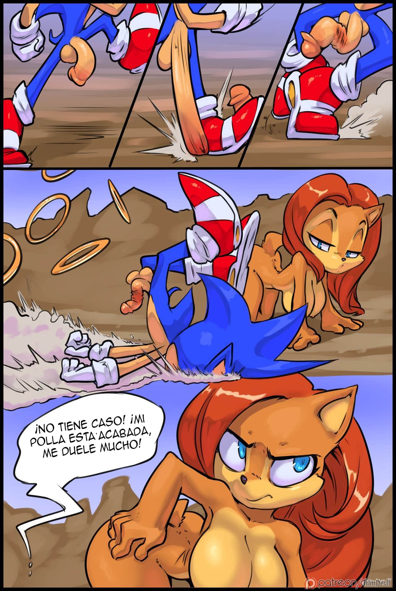 Sally Comic page 9 full