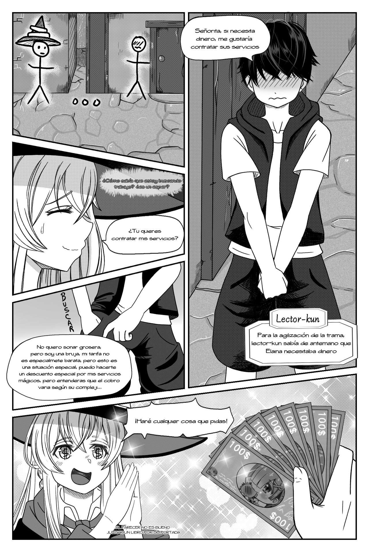 Majo No Tabitabi Elaina Necesita Dinero page 5 full