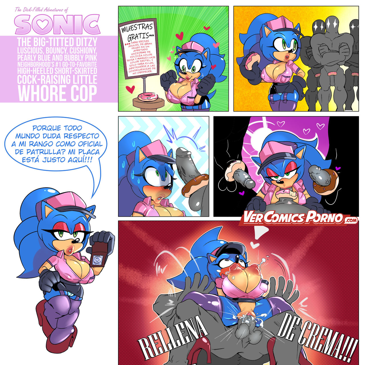 Sonic The Whore Cop Page Imhentai | My XXX Hot Girl