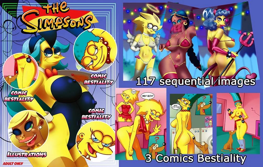 The Simpsons XXX page 1 full