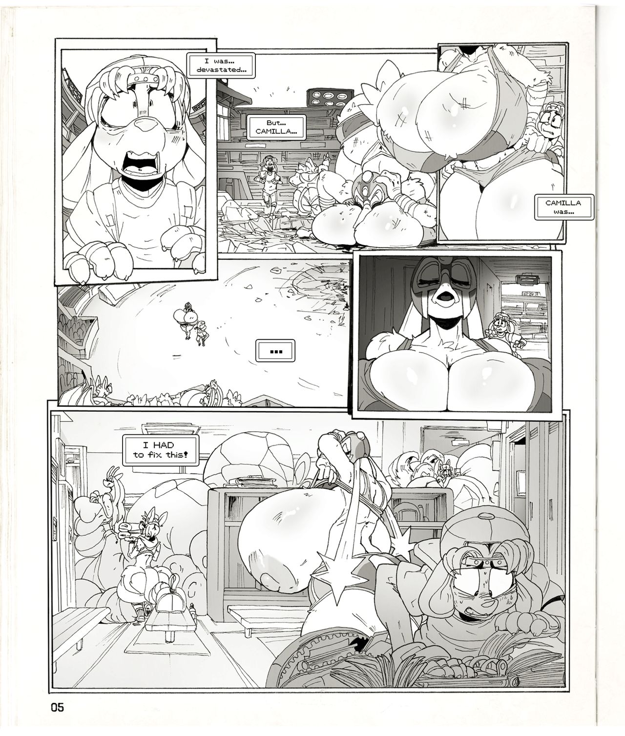 Pokket Momsters page 5 full