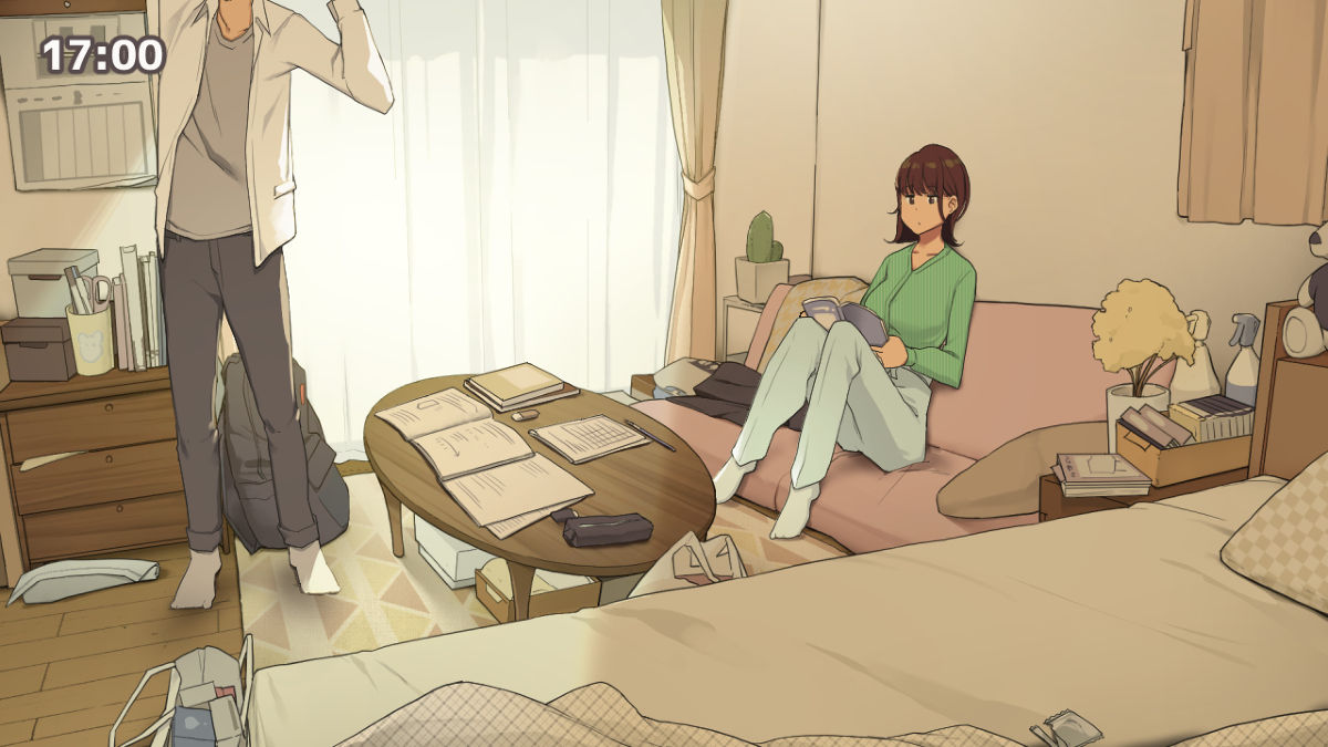 Hitorigurashi no Joshidaisei no Oheya, Tomodachi to Ichinichi Shuuchuu shite Benkyoukai shiyou to Kimeta Hi | Preparing for exam with my friend page 9 full