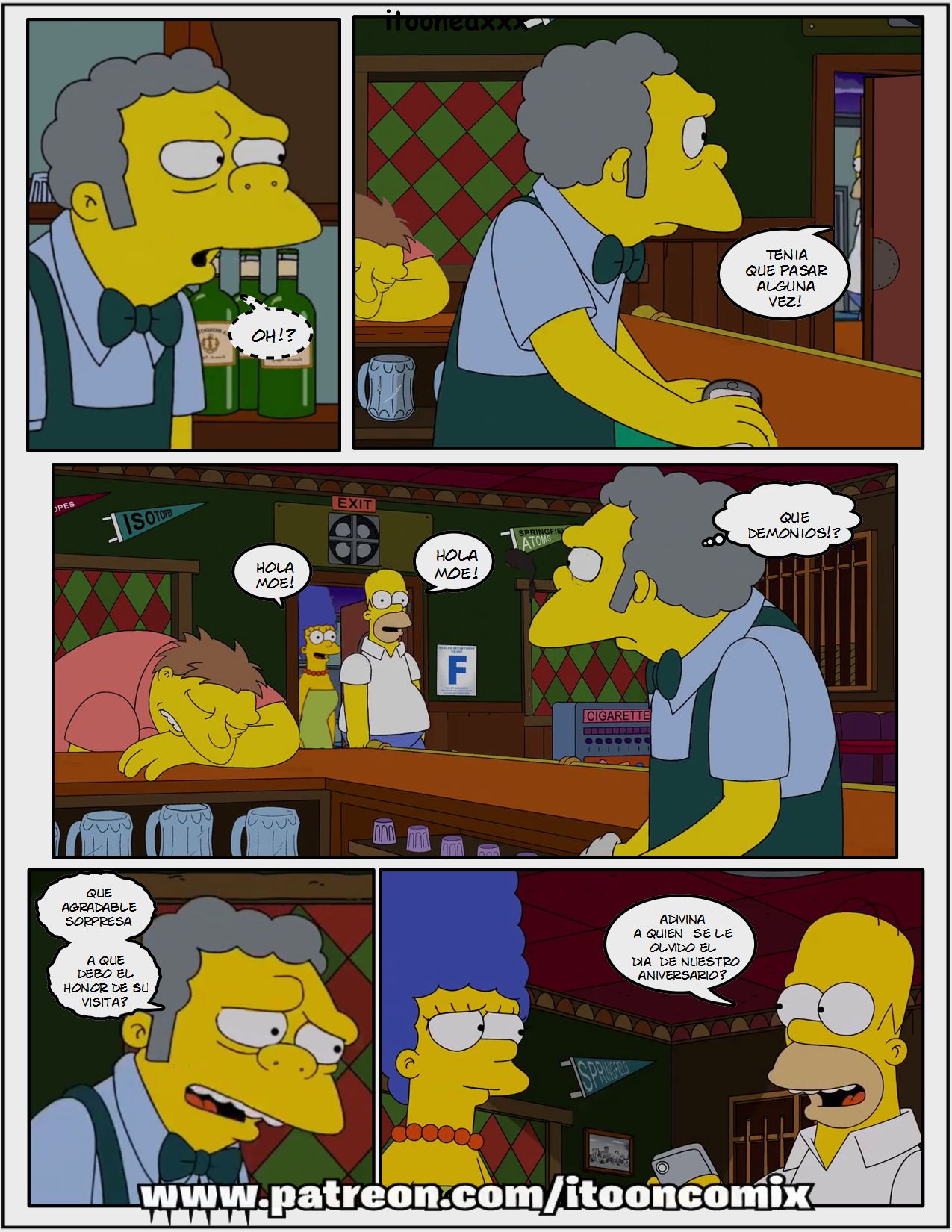 Simpsons Porn Fan Fiction - Simpsons xxx - Expulsado 2 - Page 8 - IMHentai