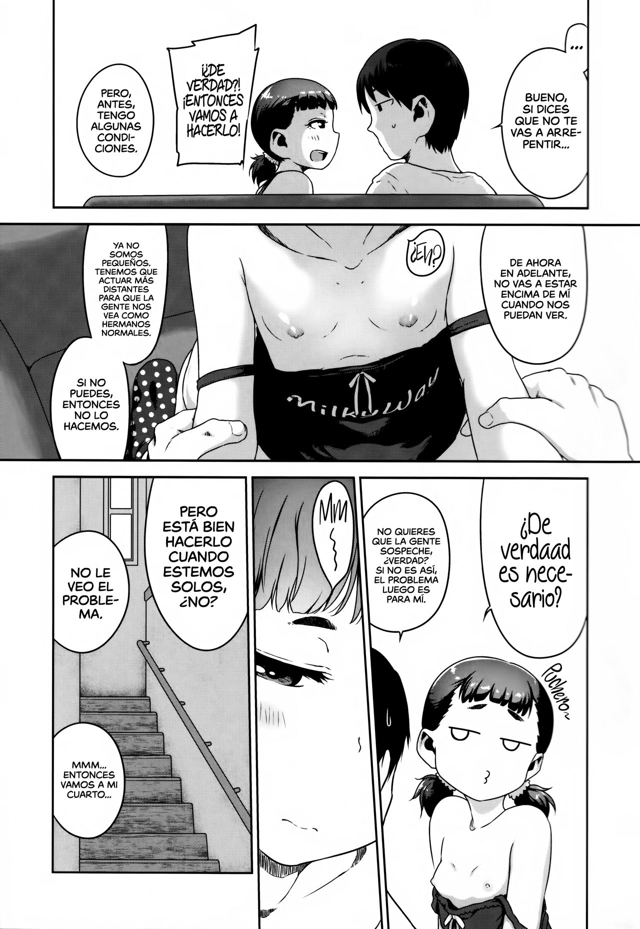 Renai Nanka Shinaide Kyoudaikan Dakede Ikitai | No quiero enamorarme, solo quiero venirme siendo violada por mi hermano page 5 full