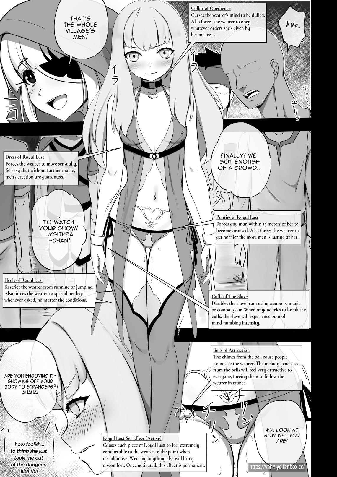 Lysithea Exhibitionism Show page 1 full