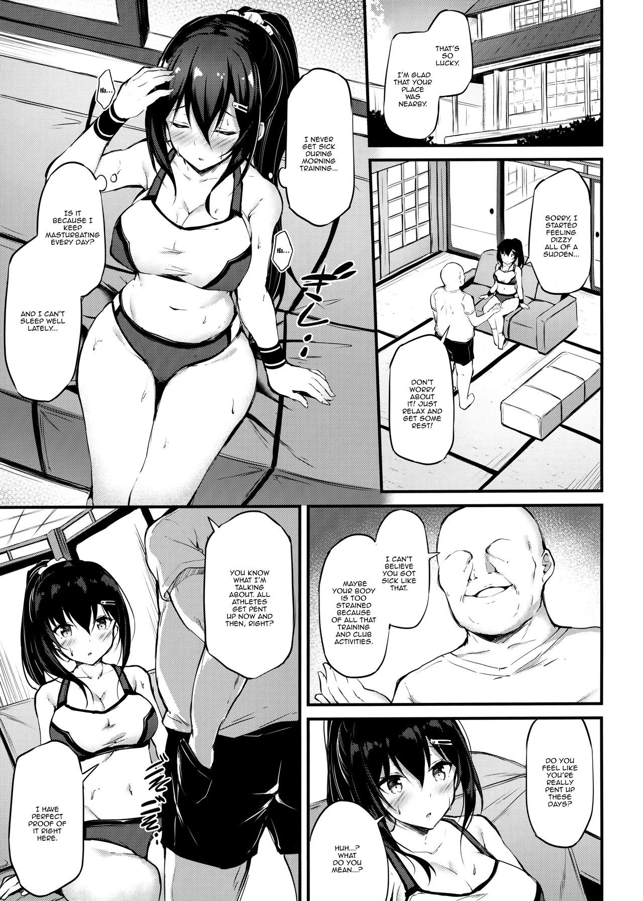 Kanojo ga Separate o Matou Riyuu | The Reason My Girlfriend Wears a Two-Piece Track Uniform page 6 full
