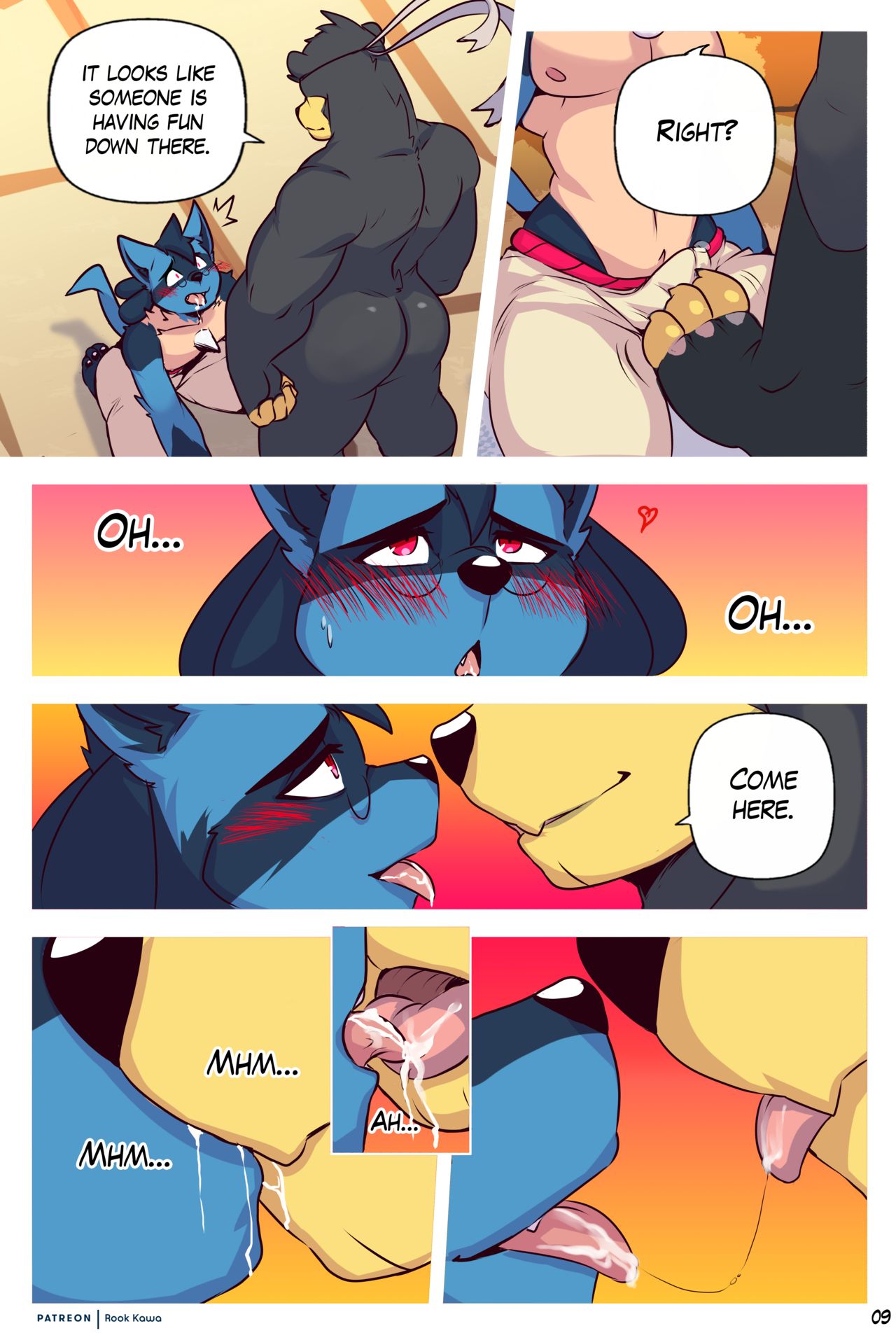 Go Lucario, GO! page 10 full