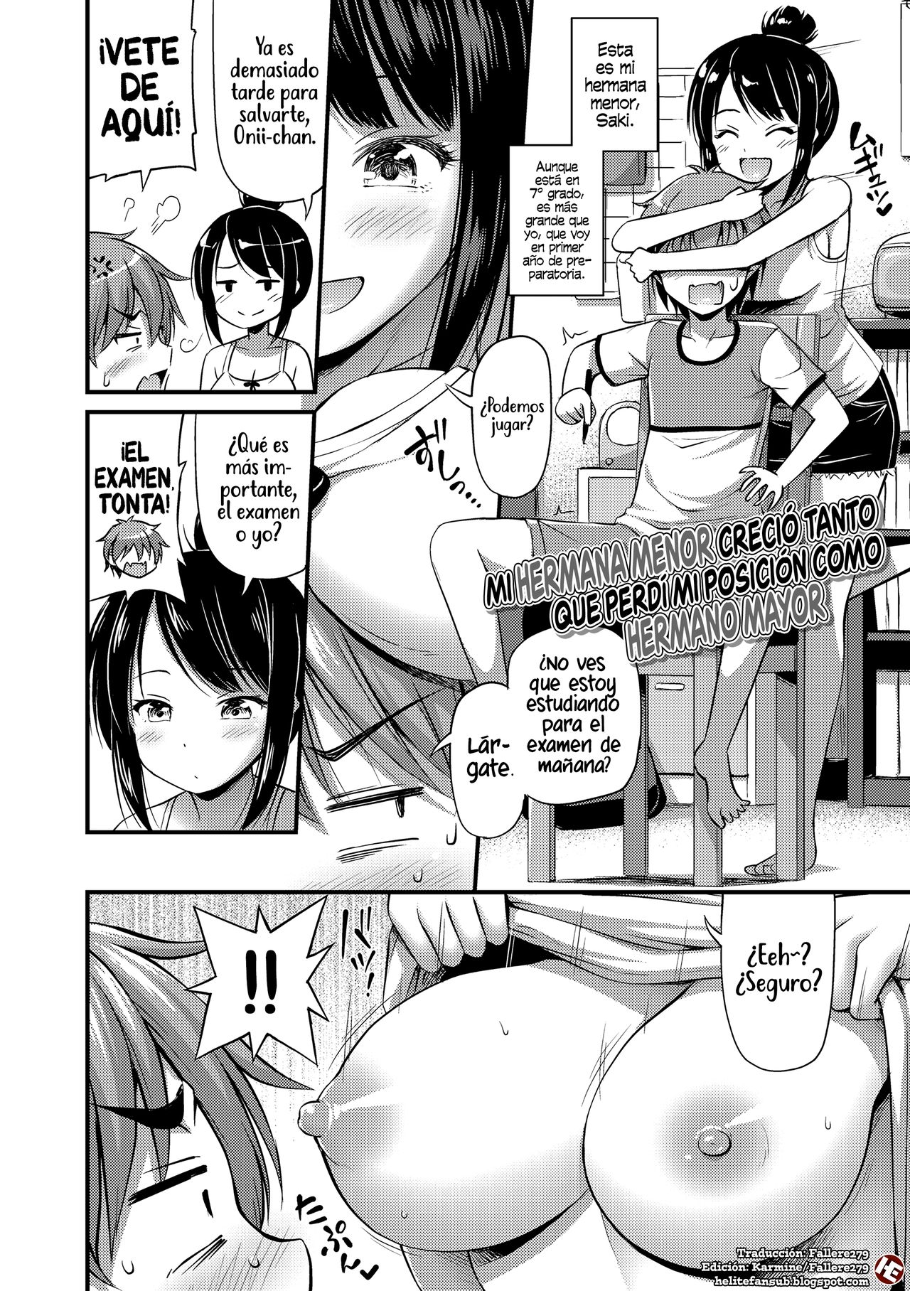 Imouto ga Sodachi Sugite Ani no Tachiba ga Nai | Mi hermana menor creció tanto que perdí mi posición como hermano mayor page 2 full