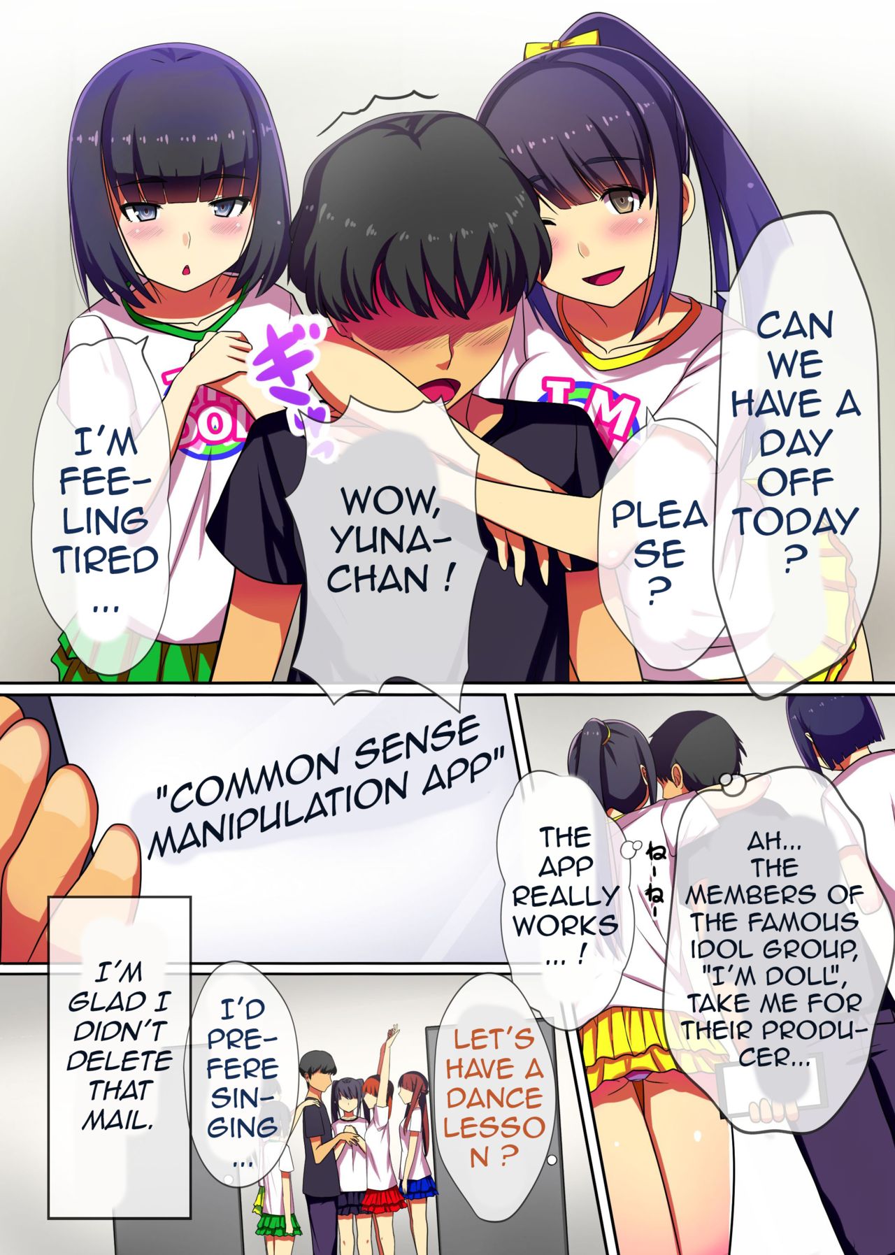 Producer no Meirei wa Zettai! Idol Otaku no Ore ga Joushiki Henkan Appli de Idol Haramase Harem! | Producer's Orders are Absolute! page 3 full
