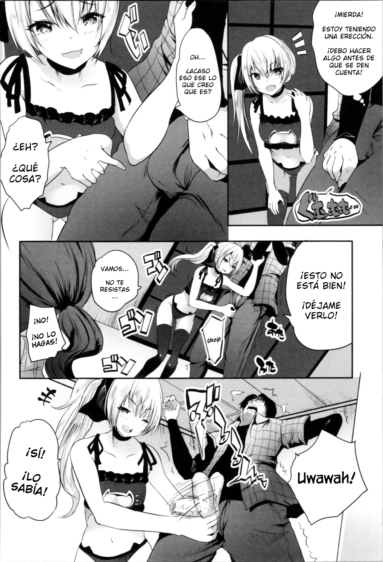 Nanimo Shitenai no ni Bitch Oyako ni Gyaku Rape Saremakutta! | ¡Yo no hice nada, pero fui violado por una madre y su hija perra! page 10 full