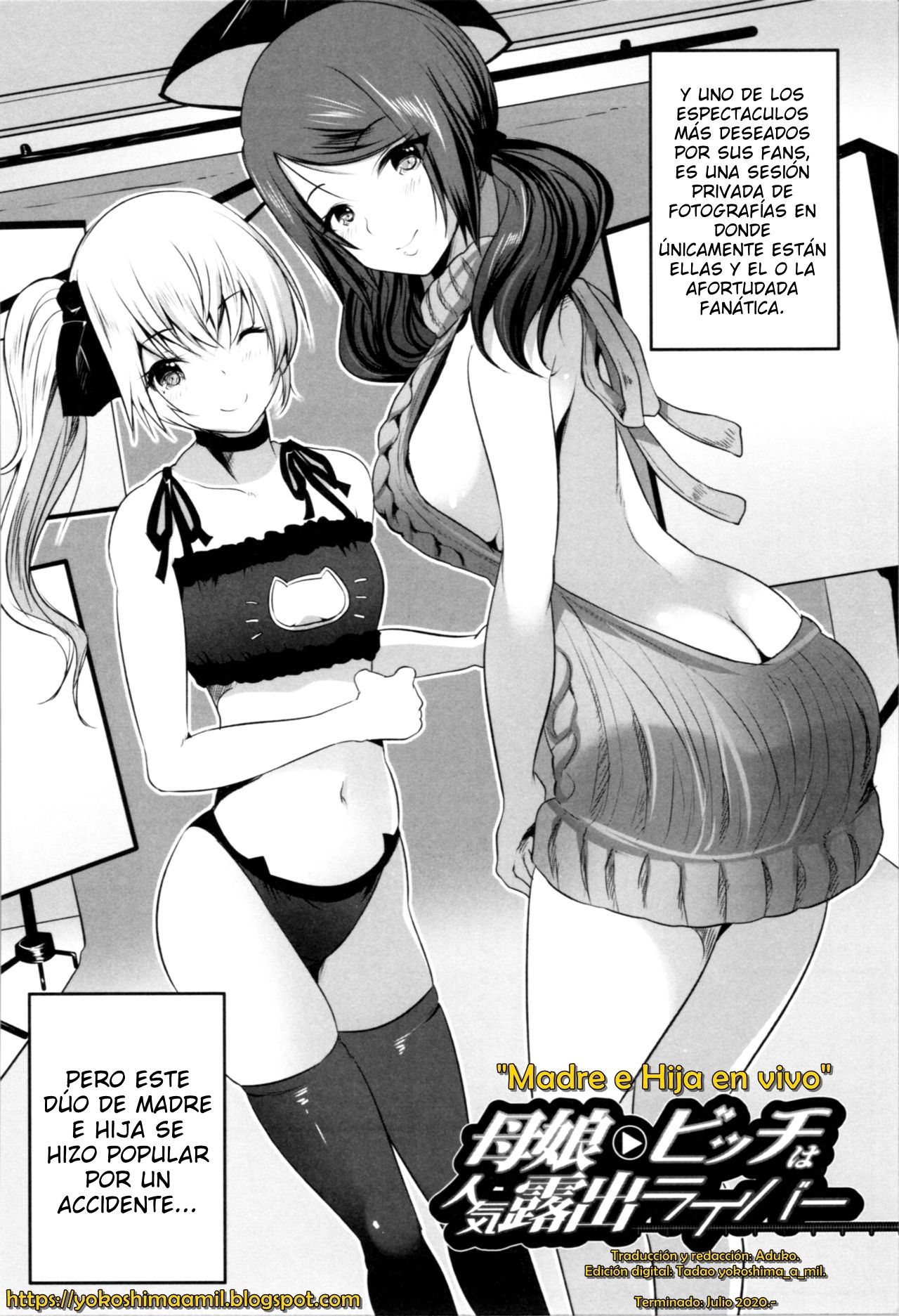 Nanimo Shitenai no ni Bitch Oyako ni Gyaku Rape Saremakutta! | ¡Yo no hice nada, pero fui violado por una madre y su hija perra! page 6 full