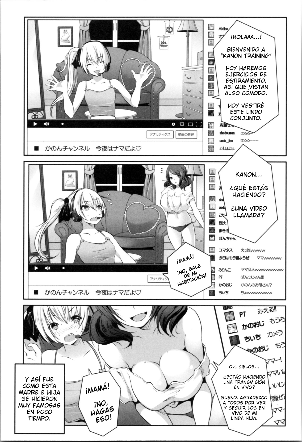 Nanimo Shitenai no ni Bitch Oyako ni Gyaku Rape Saremakutta! | ¡Yo no hice nada, pero fui violado por una madre y su hija perra! page 7 full