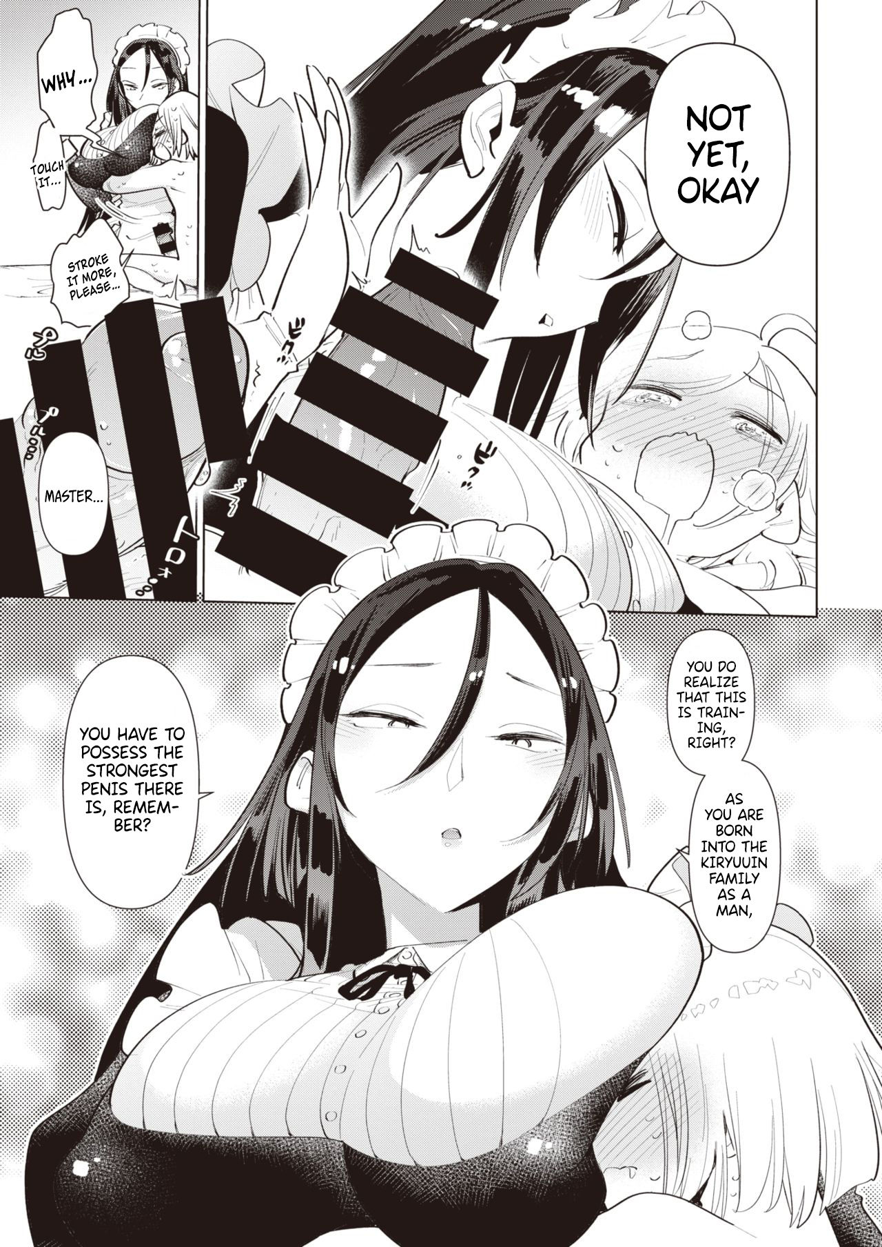 Saikyou Ochinpo Training!  | page 3 full