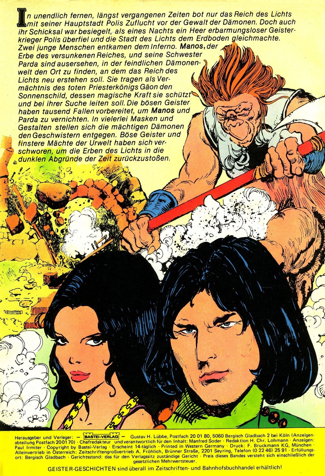 Manos - Der Dämonenjäger - Geister Geschichten 4 page 2 full