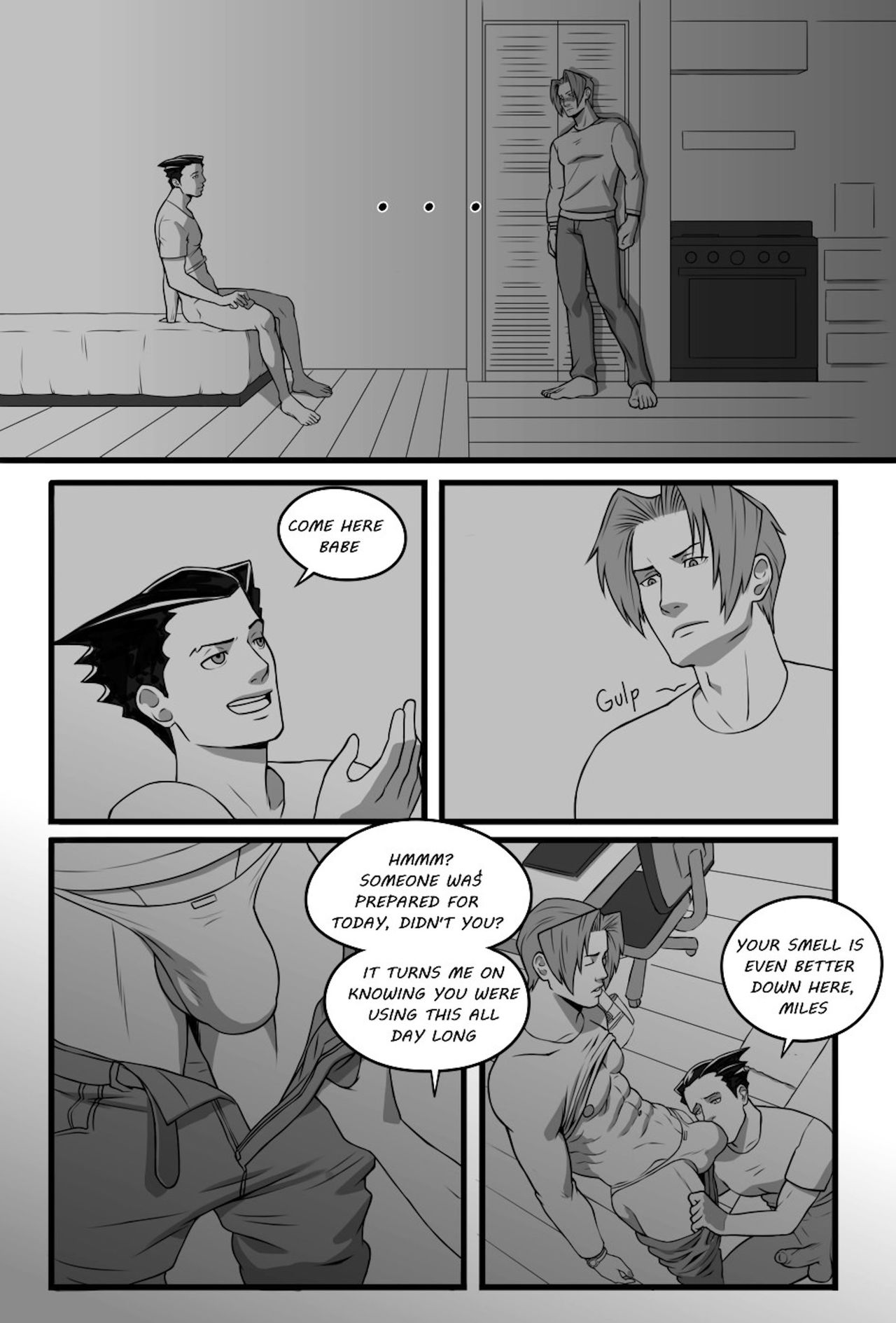 Ace Attorney: We've been doing this tango for years - Lupin Barnabi page 6 full