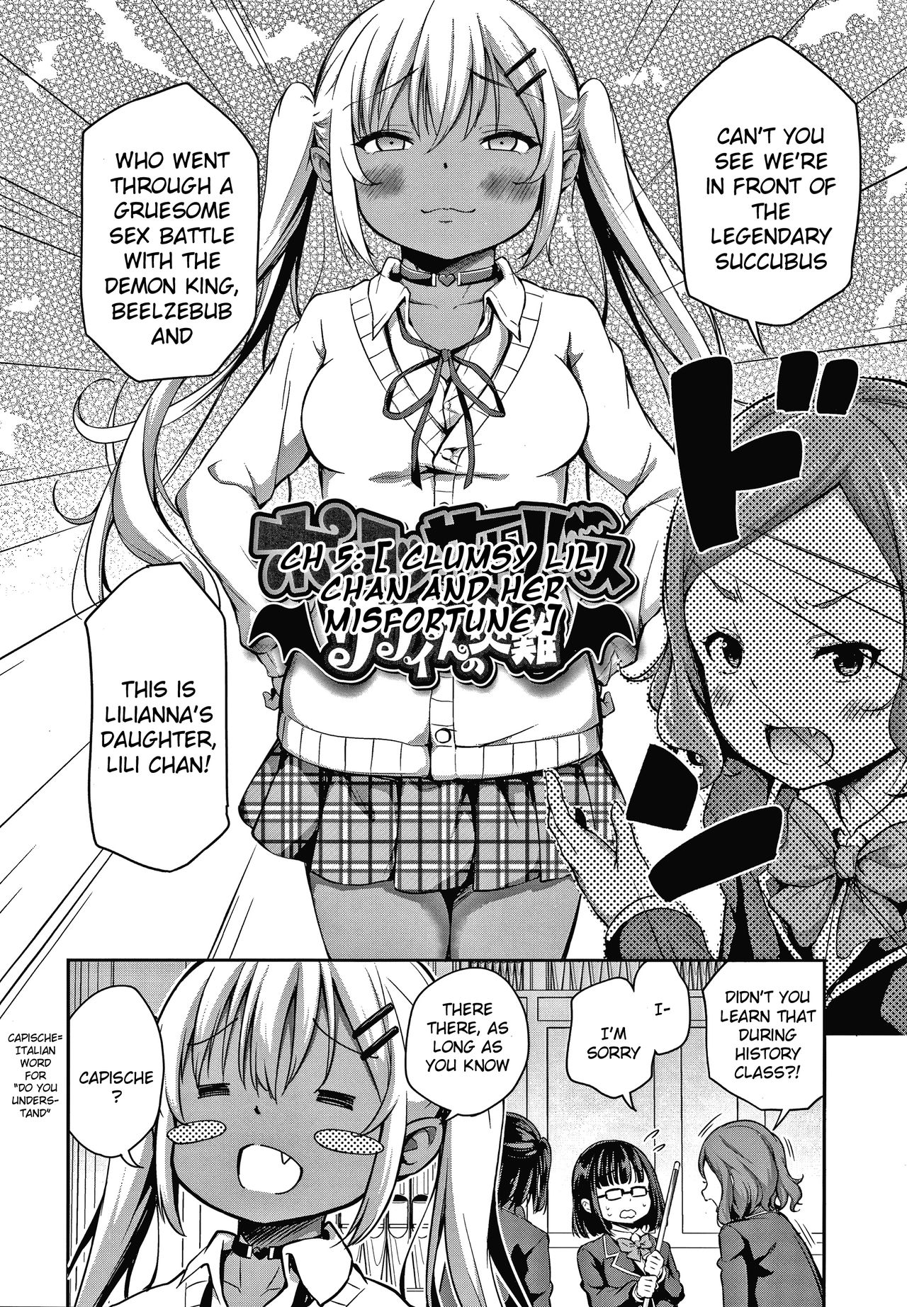 Ponkotsu Succubus Lily-chan no Sainan | Clumsy Lili Chan and Her Misfortune page 2 full