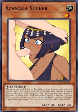 Yu-Gi-Oh Hentai Cards - Azanaga Archetype
